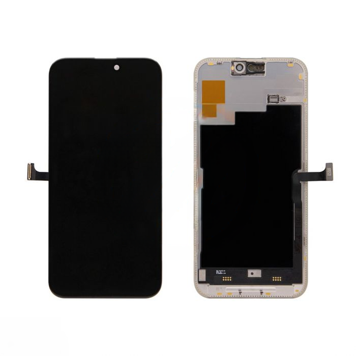 iPhone 15 Pro Max (FOG Soft OLED) Replacement Part - Black (Touch IC must be replaced by Original Touch IC)