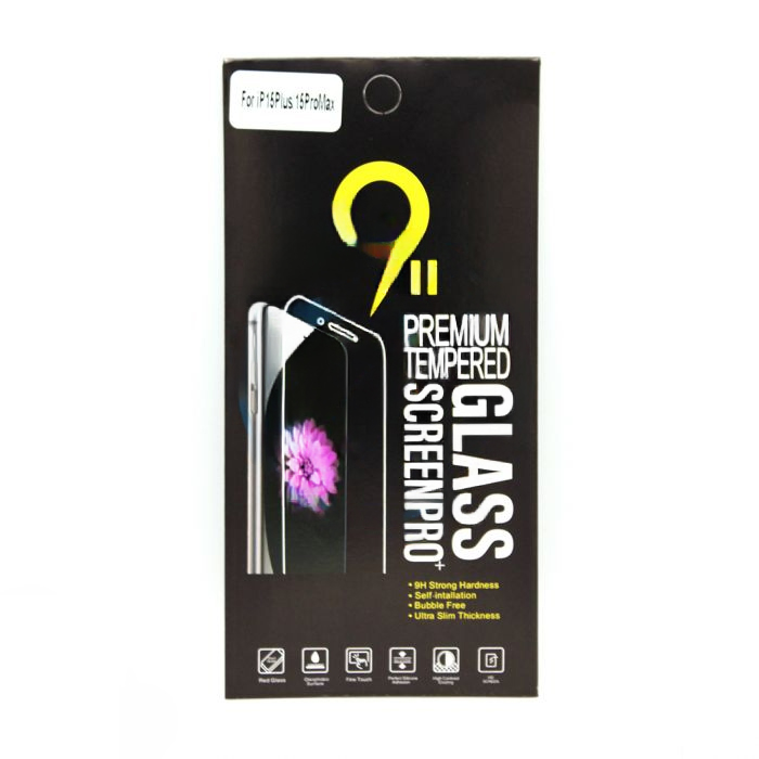 iPhone 15 Plus/iPhone 15 Pro Max Tempered Glass Screen Protector