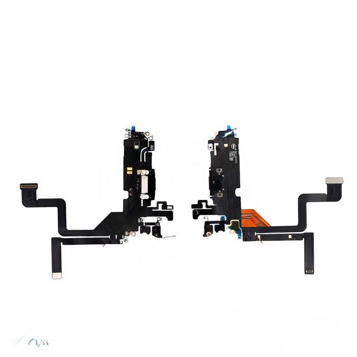 iPhone 14 Pro Charging Port with Flex Cable Replacement Part - Deep Purple