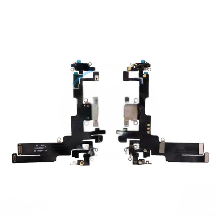 iPhone 14 Charging Port with Flex Cable Replacement Part - Starlight