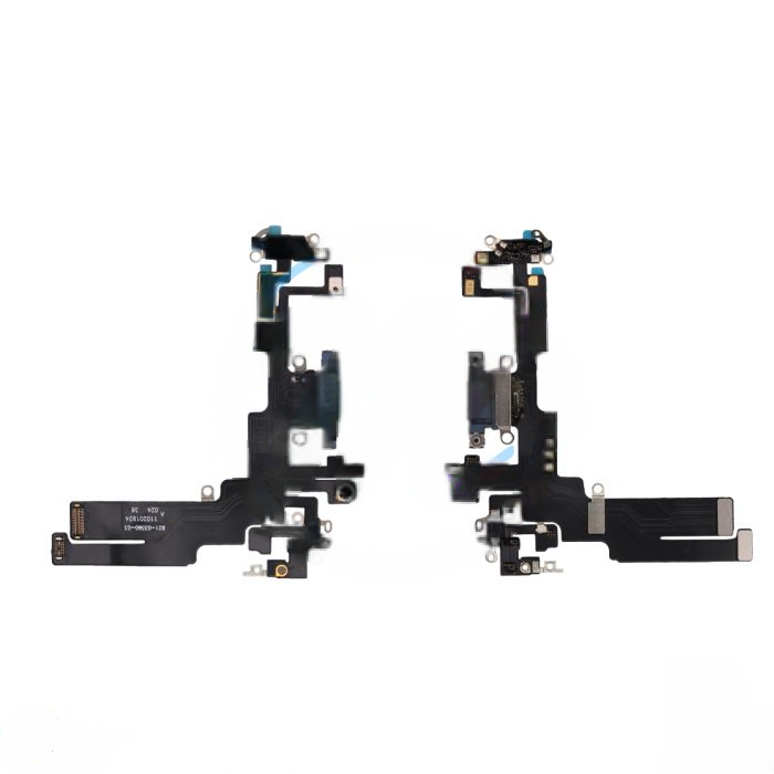 iPhone 14 Charging Port with Flex Cable Replacement Part - Blue