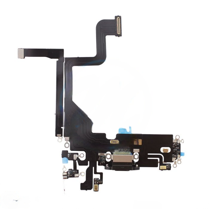 iPhone 13 Pro Charging Port with Flex Cable Replacement Part - Silver