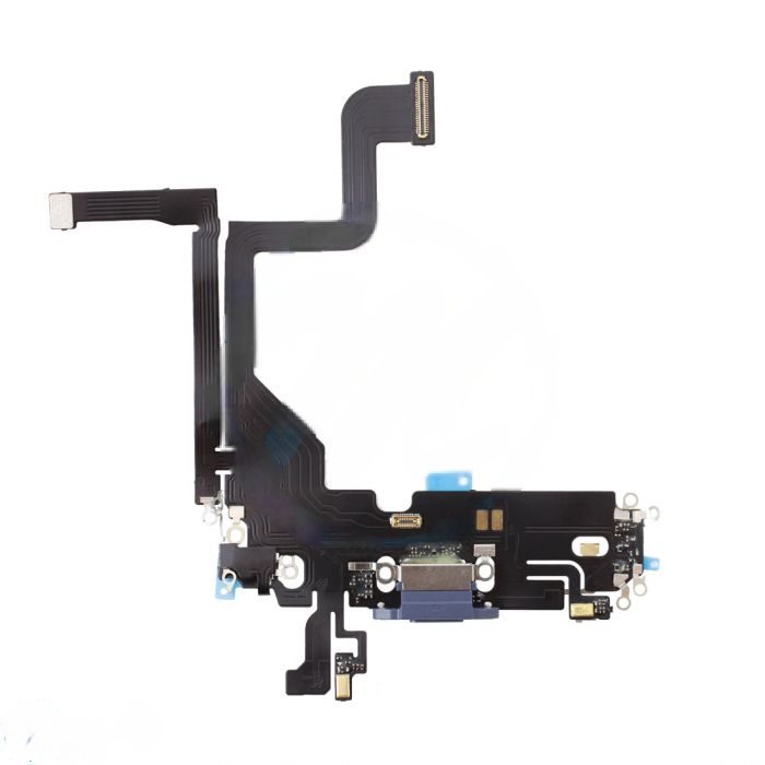 iPhone 13 Pro Charging Port with Flex Cable Replacement Part - Sierra Blue