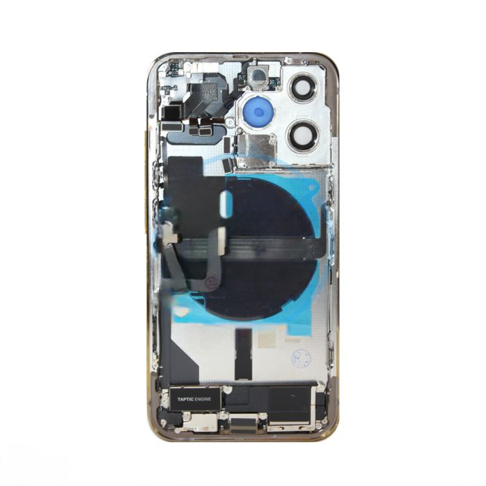 iPhone 13 Pro Back Housing with Small Parts - Gold (NO LOGO)