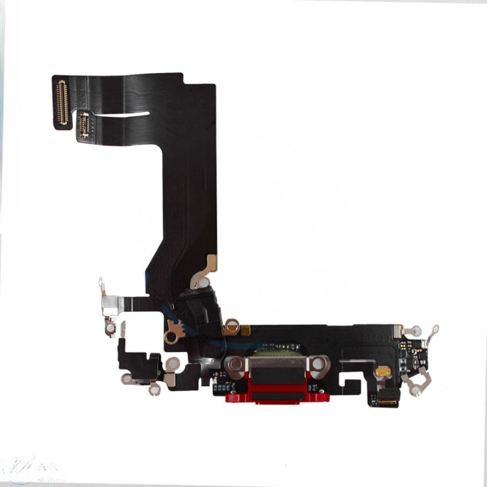 iPhone 13 Mini Charging Port with Flex Cable Replacement Part - Red