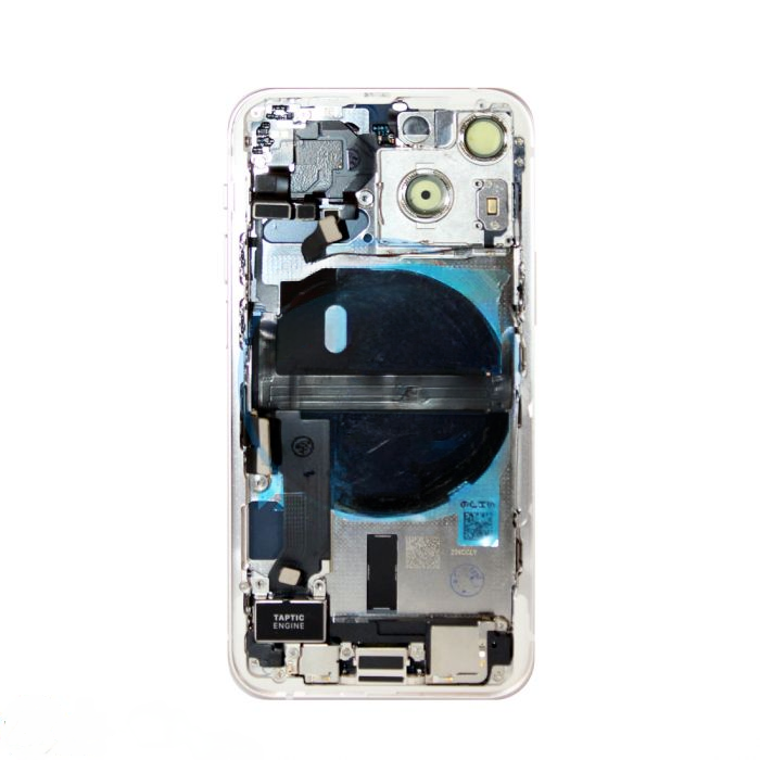 iPhone 13 Mini Back Housing with Small Parts - Starlight (NO LOGO)