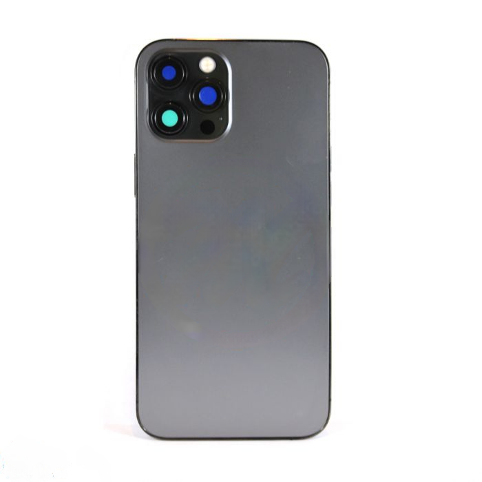 iPhone 12 Pro Max Back Housing with Small Parts - Graphite (NO LOGO)