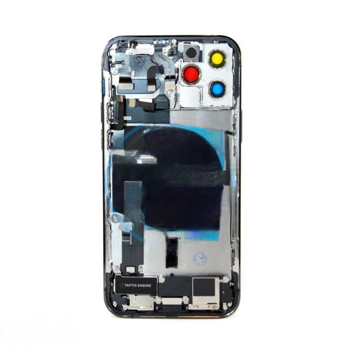 iPhone 12 Pro Back Housing with Small Parts - Graphite (NO LOGO)