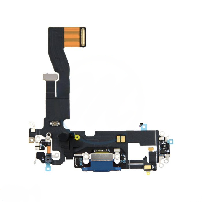 iPhone 12 Charging Port with Flex Cable Replacement Part - Blue