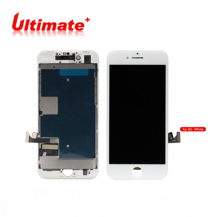 iPhone 8/SE 2020/SE 2022 (Ultimate Plus) Replacement Part with Metal Plate - White