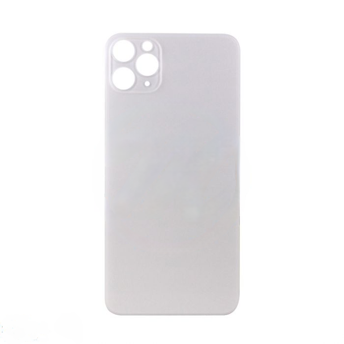 iPhone 11 Pro Max (Big Hole) Back Cover - White (NO LOGO)