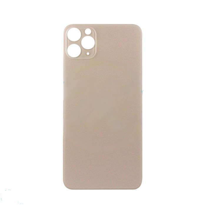 iPhone 11 Pro Max (Big Hole) Back Cover - Gold (NO LOGO)