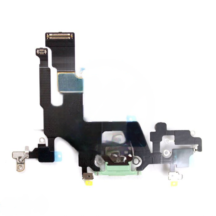 iPhone 11 Charging Port with Flex Cable Replacement Part - Green