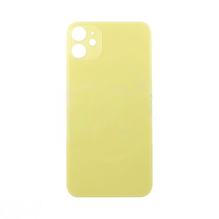 iPhone 11 (Big Hole) Back Cover - Yellow (NO LOGO)