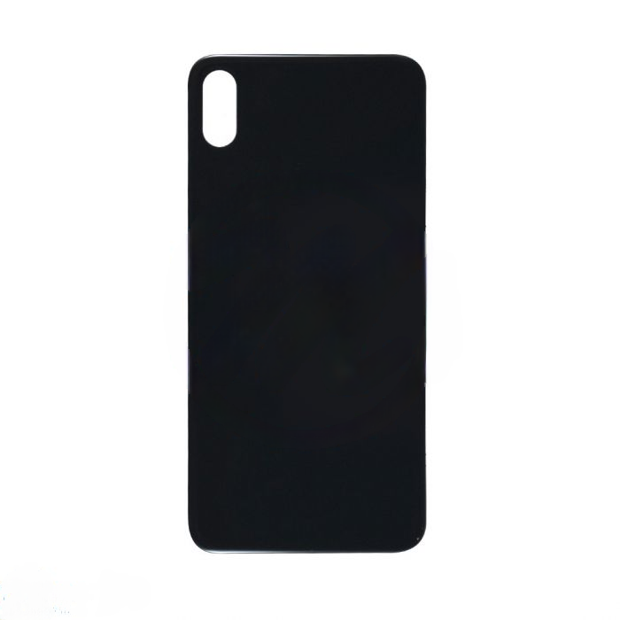 iPhone XS Max (Big Hole) Back Cover - Black (NO LOGO)