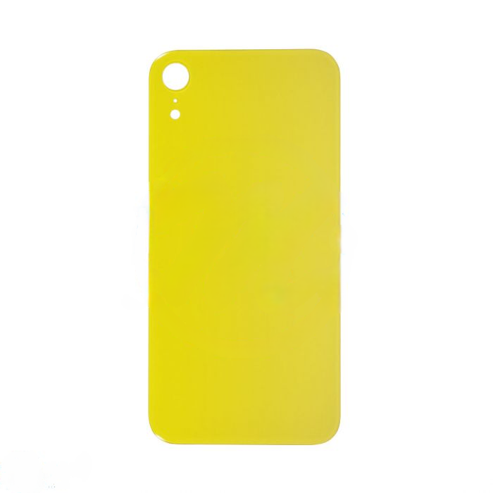 iPhone XR (Big Hole) Back Cover - Yellow (NO LOGO)