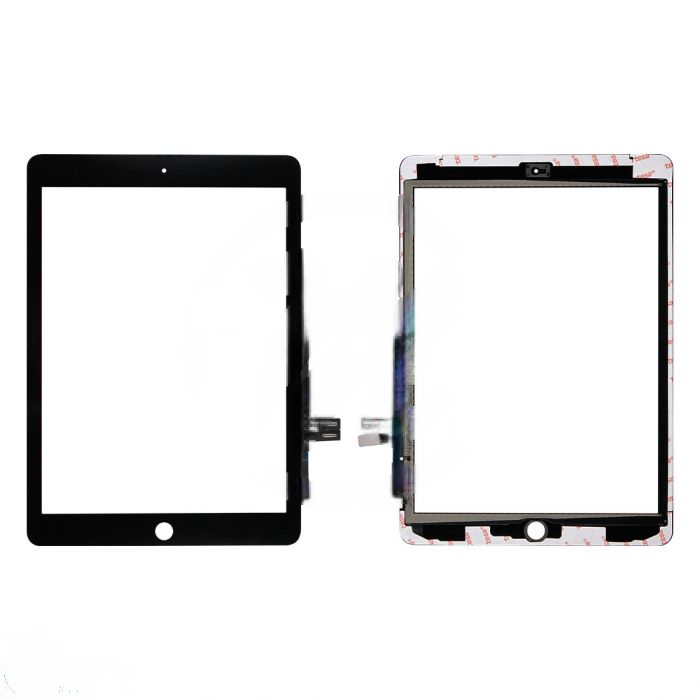 iPad 6 (HQC) Digitizer without Home Button Replacement - Black