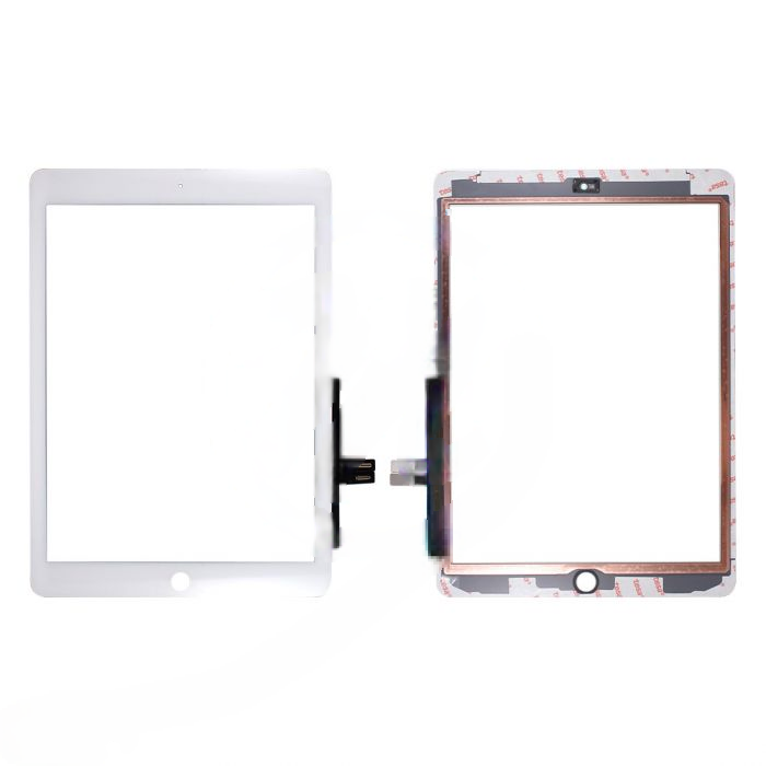 iPad 6 (Best Quality) without Home Button Replacement Part - White