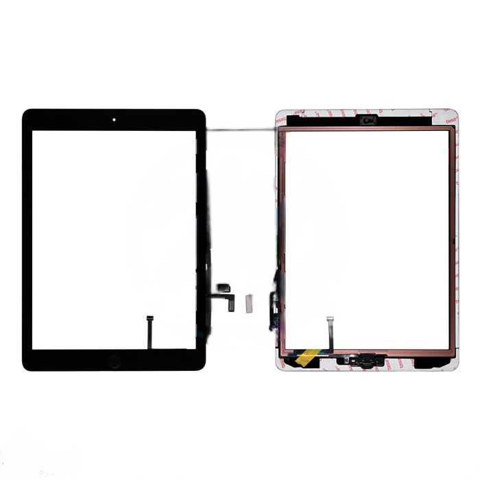 iPad Air (Best Quality) Replacement with Small Parts with Home Button - Black