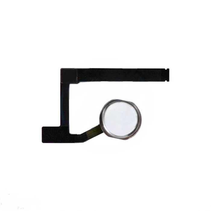 iPad Mini 5 Home Button with Flex Cable - White