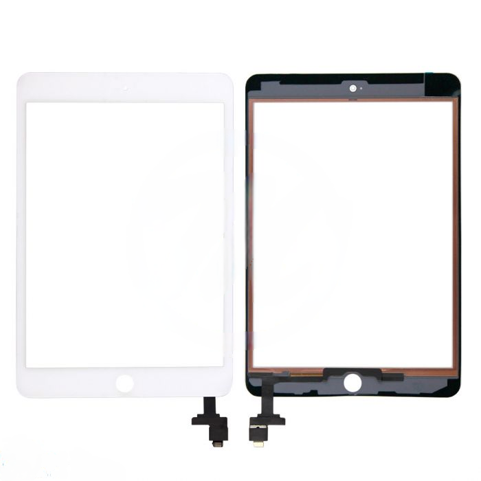 iPad Mini 3 (Best Quality) Digitizer without Home Button - White