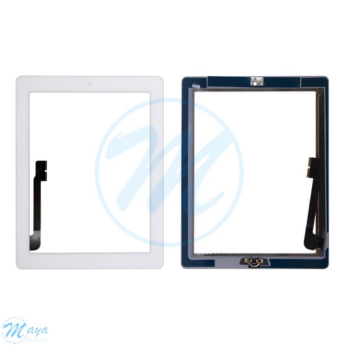 iPad 3/4 (HQC) Digitizer Replacement Part with Small Parts - Black