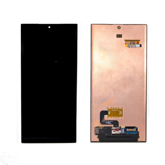 (Refurbished) Samsung S23 Ultra 5G without Frame Replacement Part - Black