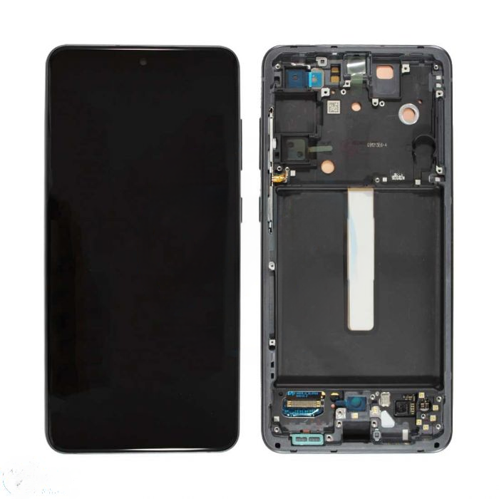 (Refurbished) Samsung S21 FE (with Frame) Replacement Part - Graphite