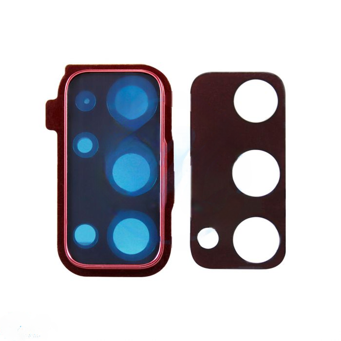 Samsung S20 FE 5G Rear Camera Cover and Lens Replacement Part - Cloud Red