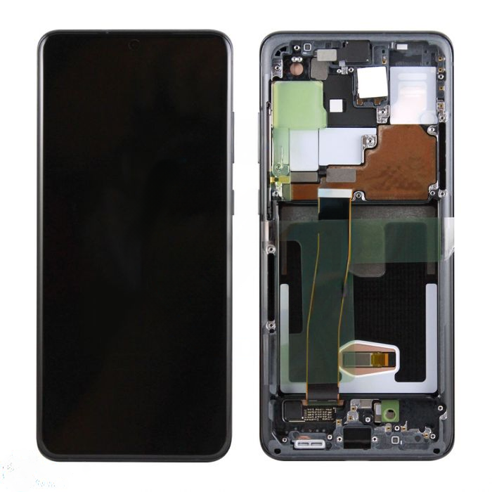 (Generic) Samsung S20 Ultra 5G (with Frame) Replacement Part - Cosmic Gray