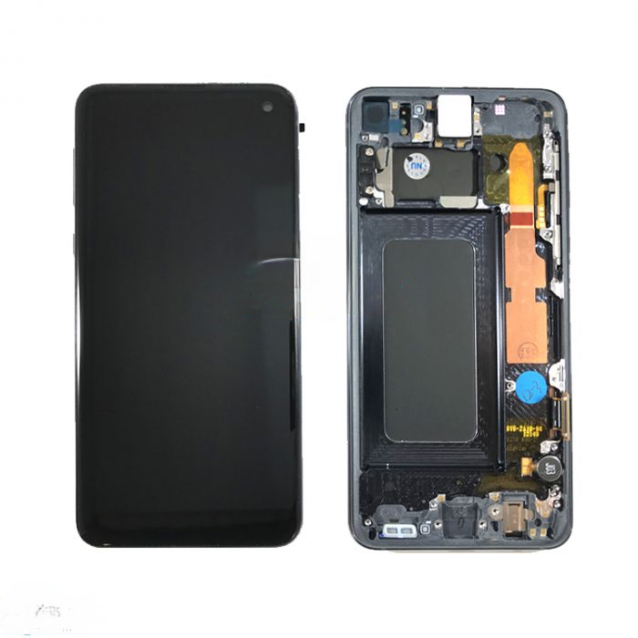 (Refurbished) Samsung S10E (with Frame) Replacement Part - Prism Black