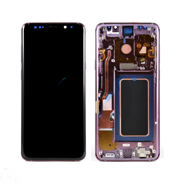 (Generic) Samsung S9 Plus (with Frame) Replacement Part - Lilac Purple