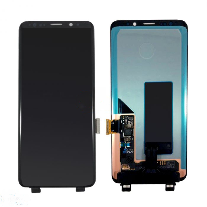 (Refurbished) Samsung S9 without Frame Replacement Part - Black