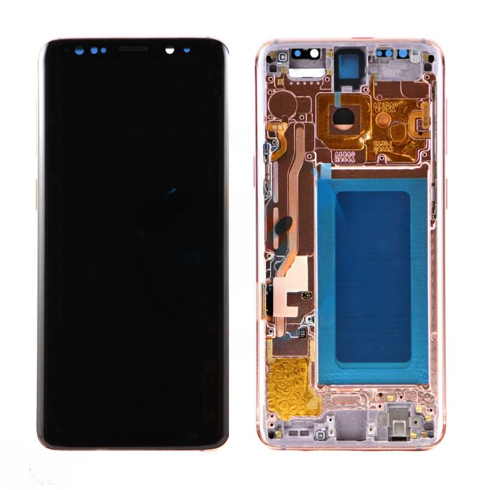 (Refurbished) Samsung S9 (with Frame) Replacement Part - Sunrise Gold