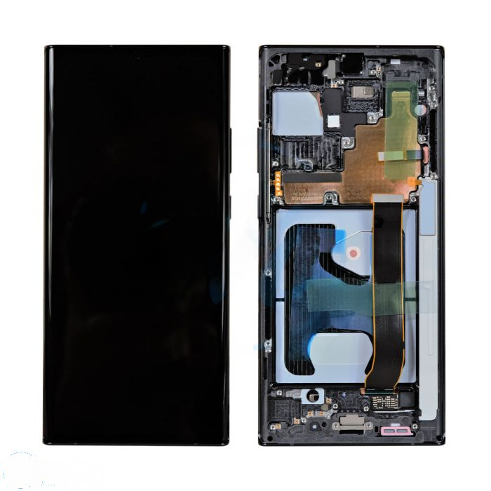 (Generic) Samsung Note 20 Ultra 5G (with Frame) Replacement Part - Mystic Black