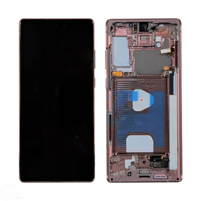 (Refurbished) Samsung Note 20 5G (with Frame) Replacement Part - Mystic Bronze