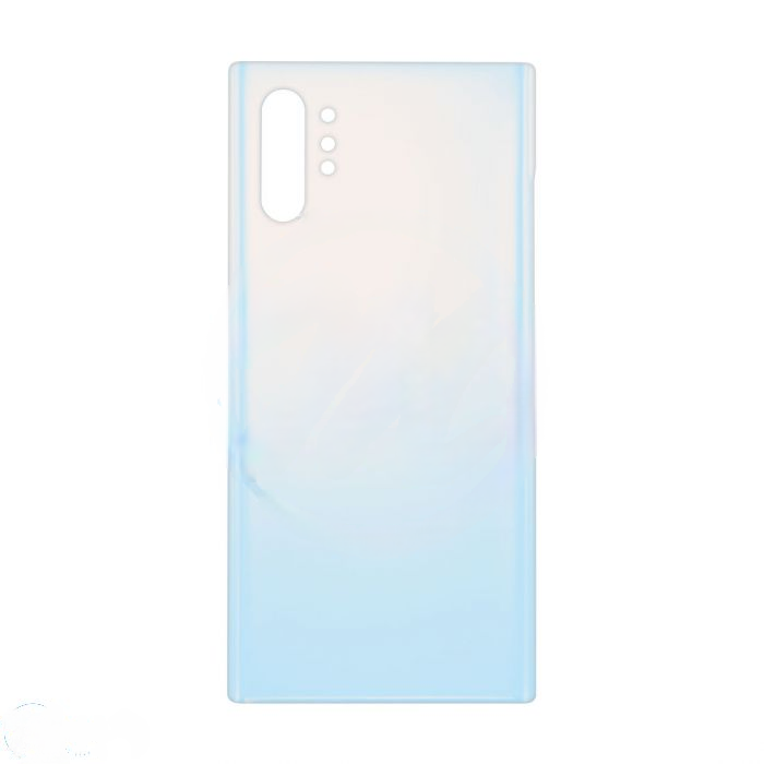 Samsung Note 10 Plus Back Cover - Silver (NO LOGO)