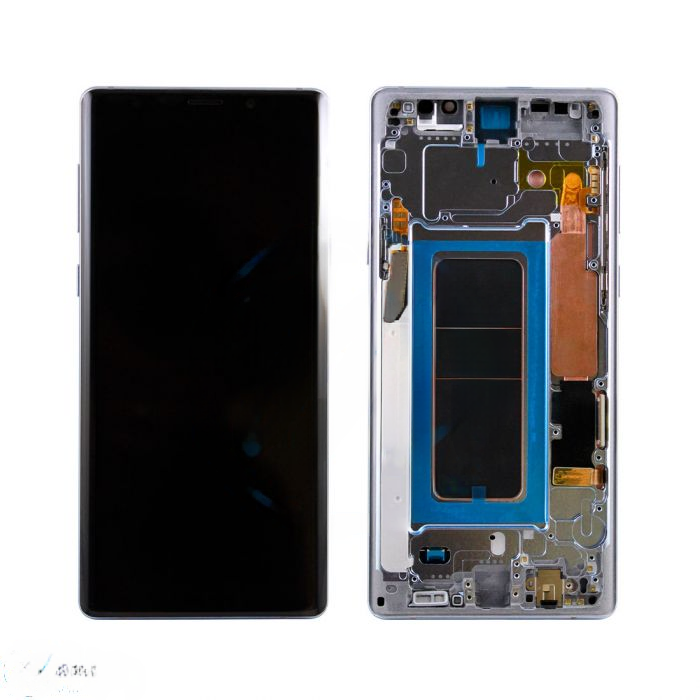 (Generic) Samsung Note 9 (with Frame) Replacement Part - Cloud Silver