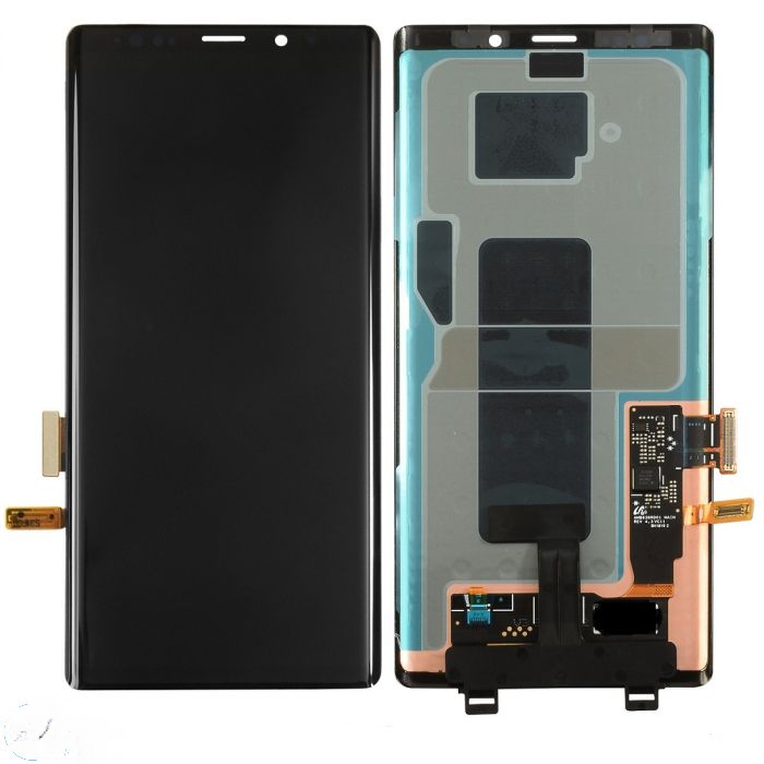 (Refurbished) Samsung Note 9 without Frame Replacement Part - Black