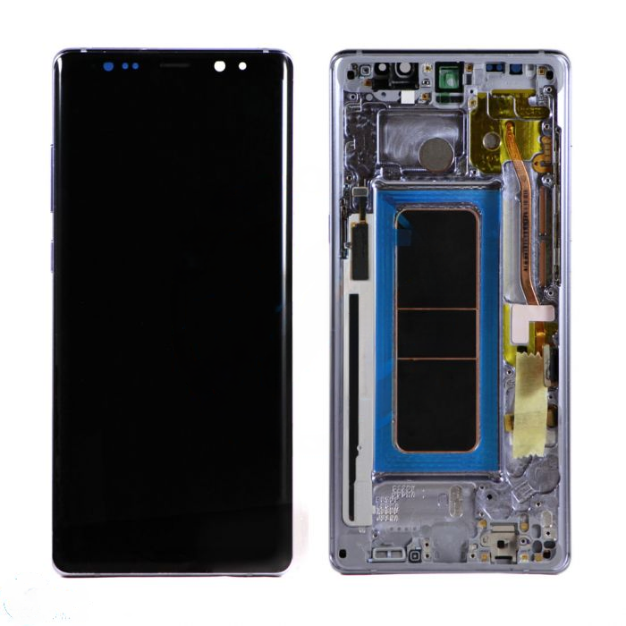 (Refurbished) Samsung Note 8 (with Frame) Replacement Part - Orchid Gray