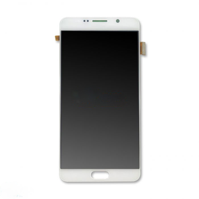 (Refurbished) Samsung Note 5 without Frame Replacement Part - White (NO LOGO)