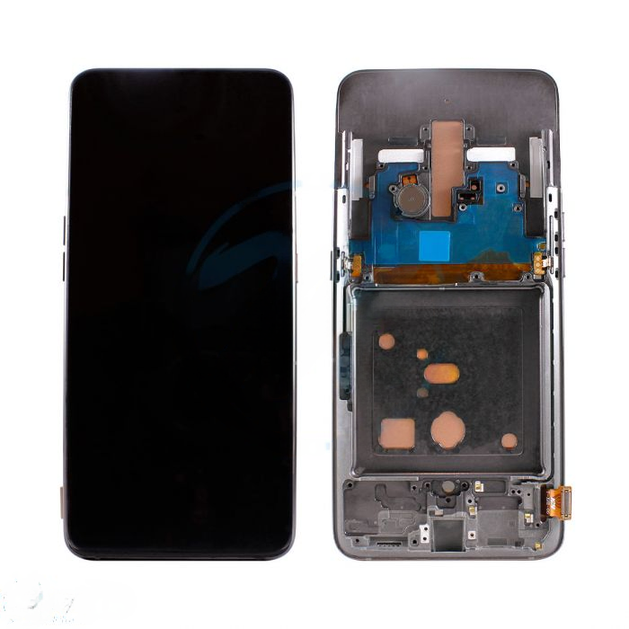 Samsung A80 (2019) A805 OLED (with Frame) Replacement Part - Black