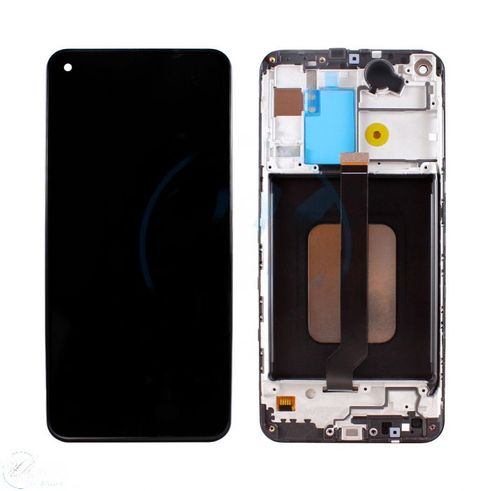 Samsung A60 (2019) A606 LCD (with Frame) Replacement Part - Black