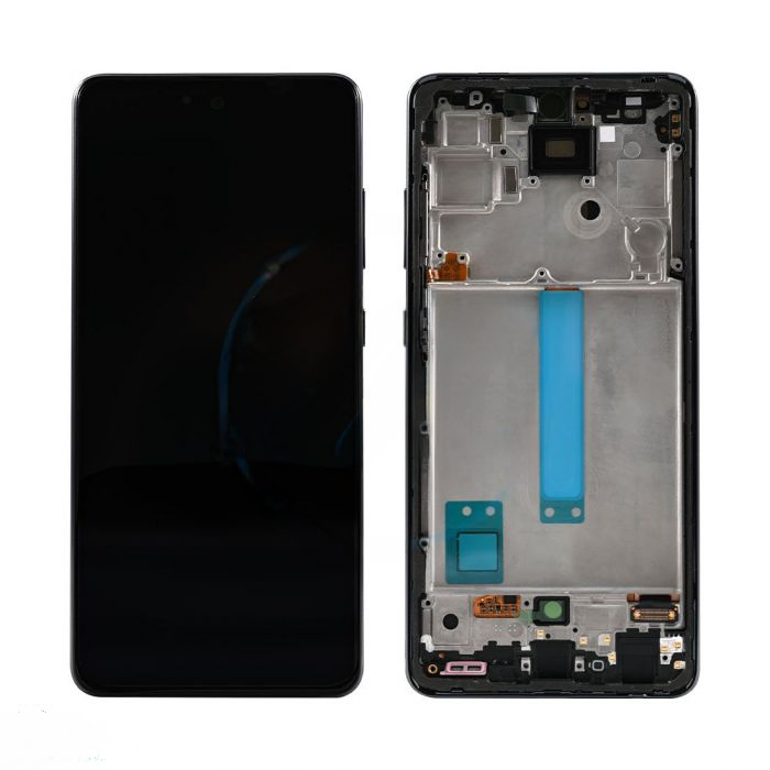 Samsung A52 5G (2021) A526 Incell (with Frame) Replacement Part - Awesome Black