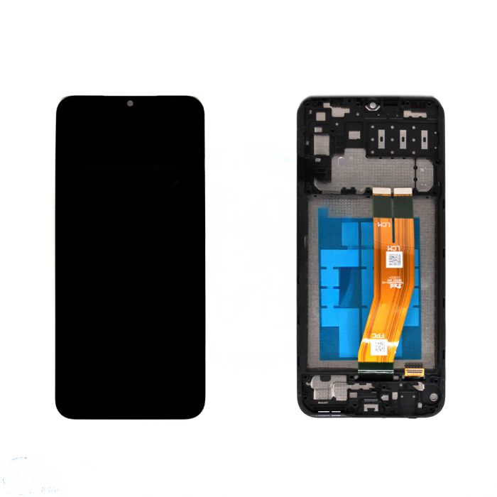 Samsung A14 (2023) A145F LCD (with Frame) Replacement Part - Black