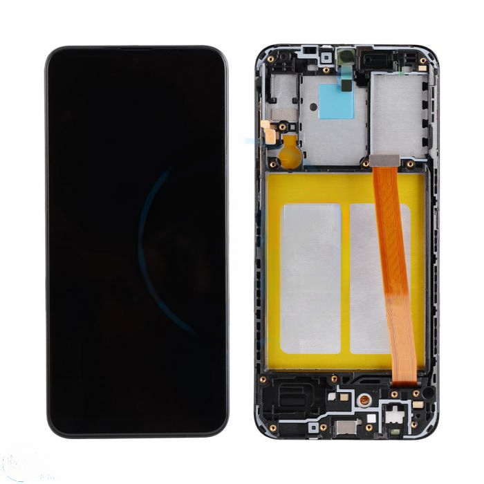 Samsung A10E (2019) A102 (with Frame) Replacement Part - Black