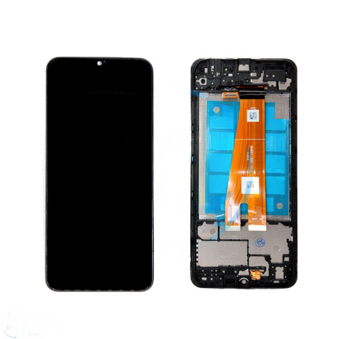 Samsung A04 (2022) A045 LCD (with Frame) Replacement Part - Black