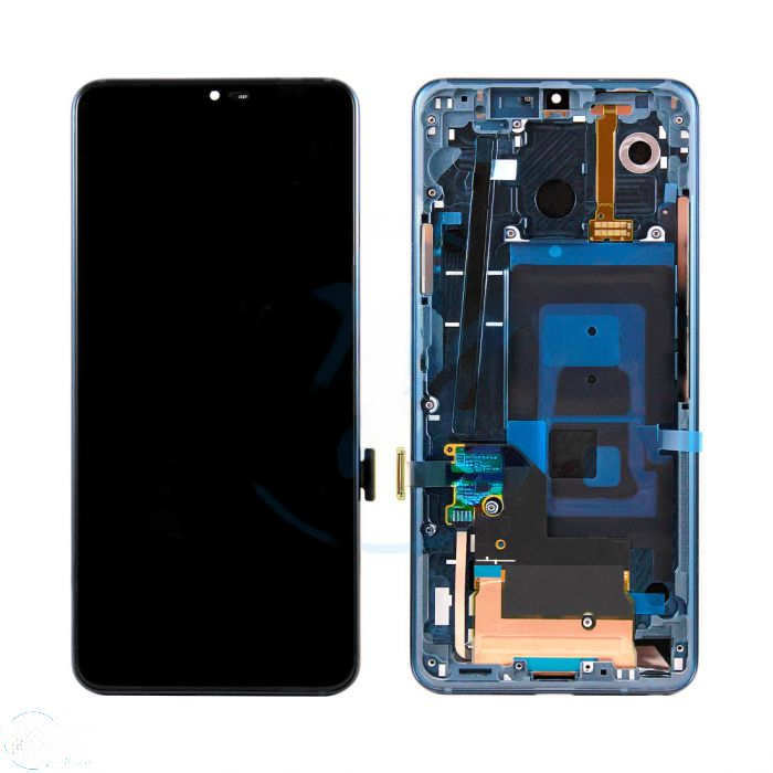 LG G7 ThinQ LCD (with Frame) Replacement Part - Moroccan Blue