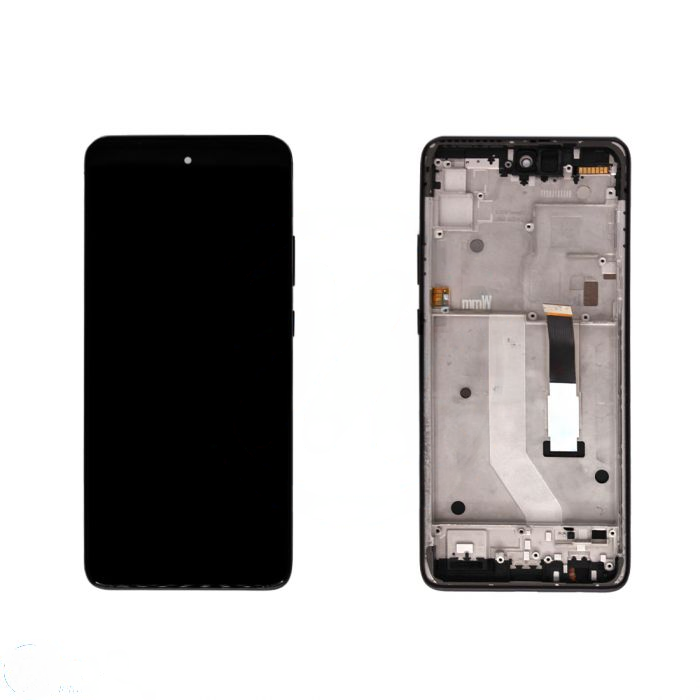 Motorola One 5G Ace LCD (with Frame) Replacement Part (XT2113-1/2 / 2021) - Volcanic Gray