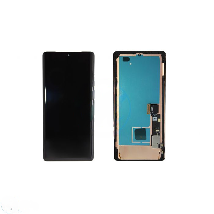 Google Pixel 7 Pro OLED with Frame Replacement Part - Black